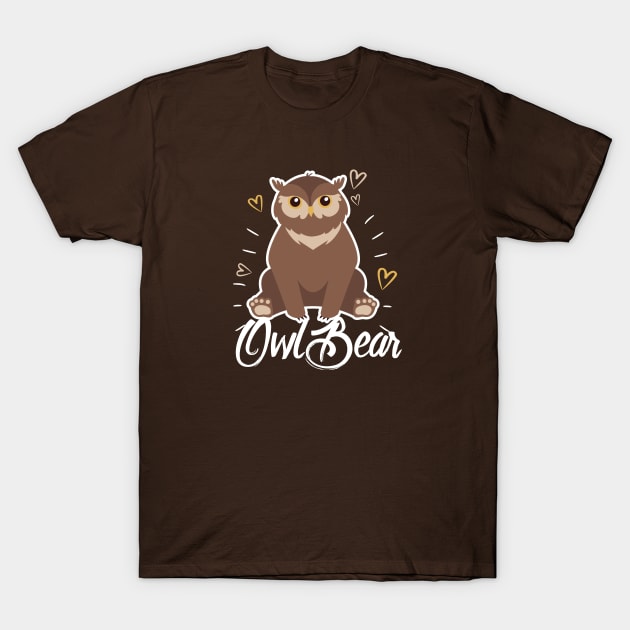 OwlBear T-Shirt by DavidByronHicks